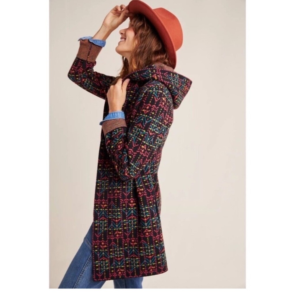 Field Flower Wool Sweater Coat Anthropologie